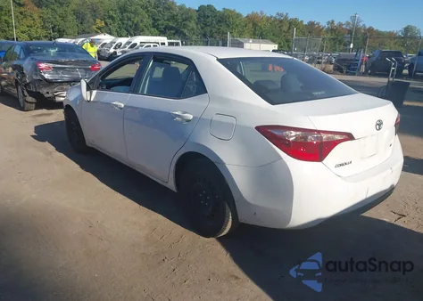 2018 Toyota Corolla Le from USA, damaged, VIN 2T1BURHE8JC987780